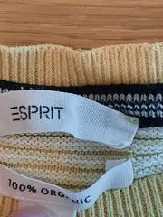 Vorschaubild 5 von Damen Pullover Gr. 36/S Gelb Casual Gestreift
