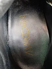 Vorschaubild 6 von Damen Stiefeletten Gr. 37 Leder Kroko Optik Reißverschluss Schnalle