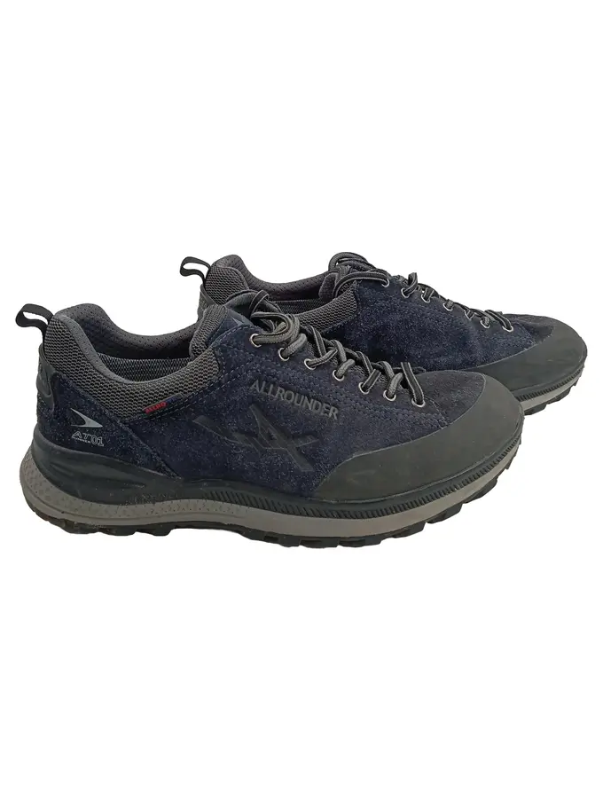 ALLROUNDER AT01 RUNNER Herren Outdoorschuhe Blau Leder Schnürung