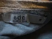 Vorschaubild 2 von EDC Damen T-Shirt Grau Sterne Gr. M Kurzarm Casual