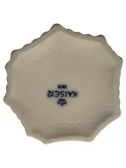 Vorschaubild 2 von Vase Achtkant Modern Weiß Strukturmuster 18 cm