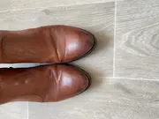Vorschaubild 4 von Stiefeletten Damen Leder Braun Reißverschluss Gr. 38 Casual