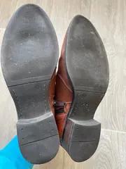 Vorschaubild 7 von Stiefeletten Damen Leder Braun Reißverschluss Gr. 38 Casual