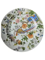 Vorschaubild 1 von KAISER Sammelteller Porzellan Klassisch Mehrfarbig Vogel Blumenmuster 32cm