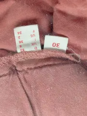 Vorschaubild 4 von Damen Stoffhose Rosa Gr. 32 Casual Streetwear Lyocell Hose