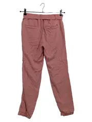 Vorschaubild 2 von Damen Stoffhose Rosa Gr. 32 Casual Streetwear Lyocell Hose