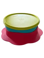 Vorschaubild 1 von Kindergeschirr Set Mehrfarbig Frischhaltedose Schale Deckel