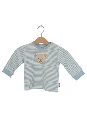 Vorschaubild 1 von Baby Langarmshirt Gr. 62 Mehrfarbig Gestreift Teddybär Casual