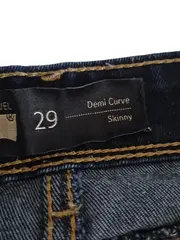 Vorschaubild 4 von Demi Curve Skinny Damen Jeans Blau W29/38 Regular Fit Casual