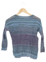 Vorschaubild 2 von Pullover Gr. 122 Gestreift Mohair Mix Mehrfarbig