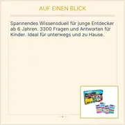 Vorschaubild 3 von Kinder-Quiz Allgemeinwissen ab 6 Jahre 3300 Fragen Wissensduell