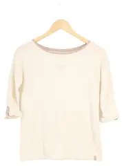 Vorschaubild 1 von Pullover Damen 36/S Beige Viskose Casual 3/4-Arm