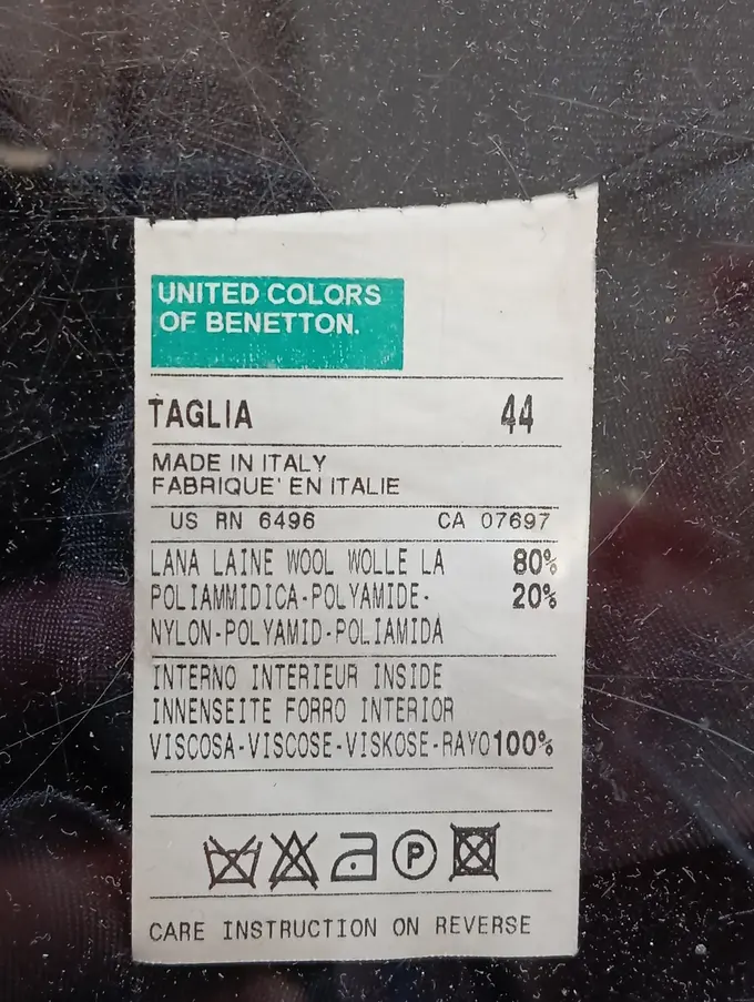 UNITED COLORS OF BENETTON Klassischer Mantel Bild 4