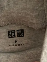 Vorschaubild 2 von Herren Pullover Grau M Melierter Rollkragen Langarm Basic Baumwolle