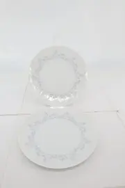 Vorschaubild 1 von studio-linie Kuchenteller Weiß Blumen Porzellan 19cm Set 2 Stück