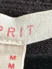 Vorschaubild 4 von Strickkleid Damen Gr. M Schwarz Meliert Langarm A-Linie