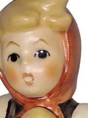 Vorschaubild 2 von Künstlerpuppe Mädchen mit Puppe Nostalgisch Mehrfarbig 8cm