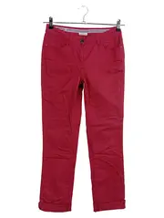 Vorschaubild 1 von Damen Stoffhose Gr. W27/36/S Rot Casual Basic Modern