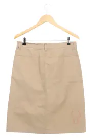 Vorschaubild 2 von Damen Jeansrock Beige Gr. 38/M Baumwolle Midirock Klassisch Casual