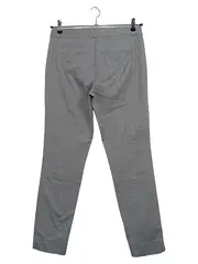 Vorschaubild 2 von Damen Stoffhose Gr. 36 Grau Business Klassisch Strukturmuster