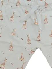 Vorschaubild 2 von Baby Set Gr. 62 (3 Monate) Beige Langarmshirt Hose Mütze Lätzchen