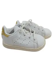 Vorschaubild 1 von Stan Smith Kinder Sneaker Leder Weiß Gr. 20 Schnürung Alltag