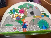 Vorschaubild 2 von Großes Spielset Im Zoo Motorikspielzeug Kinder Holzspielzeug