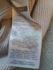 Vorschaubild 9 von Damen Pullover Rippstrick Basic Langarm Beige Gr. M