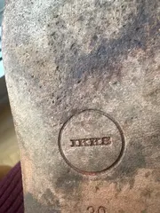 Vorschaubild 4 von Damen Wildleder Stiefel Braun Gr. 39 Casual Slip-On