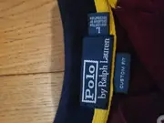 Vorschaubild 5 von Polo by Ralph Lauren Herren Poloshirt Langarm Rot Gr. 50/L Preppy