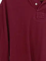 Vorschaubild 3 von Polo by Ralph Lauren Herren Poloshirt Langarm Rot Gr. 50/L Preppy
