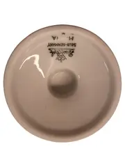 Vorschaubild 2 von Porzellan Eierbecher Klassisch Weiß Blumen Florales Muster 7cm