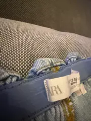 Vorschaubild 3 von Destroyed Jeans Baby Kinder Gr. 86 Hellblau Paperbag Denim