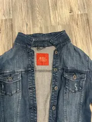 Vorschaubild 4 von EDC Jeansjacke Damen Gr. 38/M Blau Casual Denim Jacke