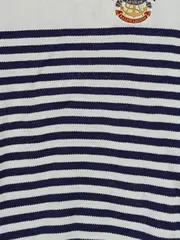Vorschaubild 3 von Damen Pullover Maritim Gestreift Anker Logo Gr. M
