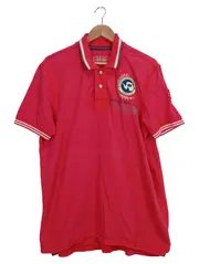 Vorschaubild 1 von Poloshirt Herren XL Rot Casual Logo-Print