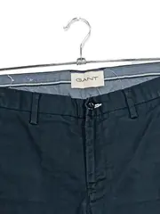 Vorschaubild 3 von Herren Chino Stoffhose Blau Gr. W34/50 Baumwolle Casual