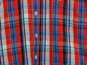 Vorschaubild 5 von Herren Freizeithemd kariert Rot Langarm Gr. 42