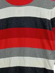 Vorschaubild 2 von Kinder Pullover gestreift Gr. 78 Mehrfarbig Casual Langarm