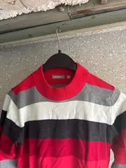 Vorschaubild 4 von Kinder Pullover gestreift Gr. 78 Mehrfarbig Casual Langarm