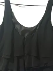 Vorschaubild 4 von Damen Cocktailkleid XS Schwarz Elegant Rüschen