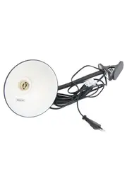 Vorschaubild 1 von Tischleuchte Modern Schwarz Metall Klemmleuchte Lampe