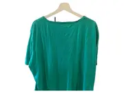 Vorschaubild 2 von Damen T-Shirt 54 7XL Türkis Schriftzug Glitzer Casual