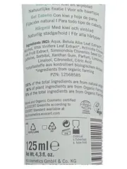 Vorschaubild 3 von Hair Styling Gel Haargel Kiwi Weinblatt Bio Vegan 125ml
