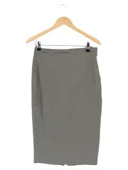 Vorschaubild 1 von Damen Bleistiftrock Gr. 38/M Kariert Schwarz-Weiß Klassisch Elegant