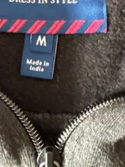 Vorschaubild 6 von Herren Sweatjacke Gr. M Grau Meliert Reißverschluss Casual