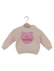 Vorschaubild 1 von PARIS Kinder Pullover Gr. 80 Rosa Sweatshirt Tiger-Print Langarm