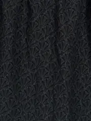 Vorschaubild 5 von Damen Faltenrock Grau M 38 Feminin Strukturmuster Midirock