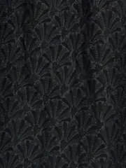 Vorschaubild 6 von Damen Faltenrock Grau M 38 Feminin Strukturmuster Midirock