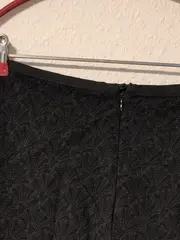 Vorschaubild 8 von Damen Faltenrock Grau M 38 Feminin Strukturmuster Midirock